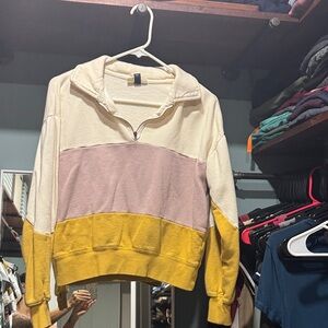 Stylish Women's Colorblock Turtleneck Sweater